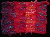 52 Red Stripes Rag Rug