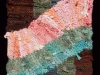 66 Pink Swish Rag Rug