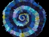 Blue and Teal spiral
