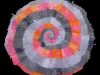 Orange and Gray Spiral