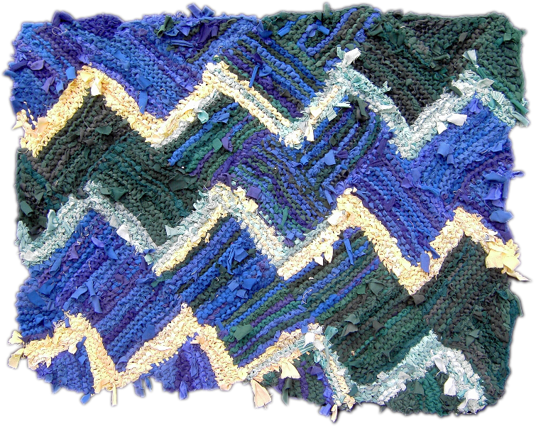 31 Blue Green Stripes