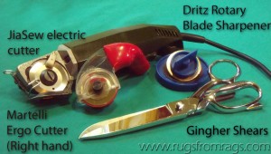 Cutting tools for textile artists