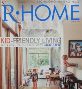 Richmond Home magazine, which featured the Igloo Home.