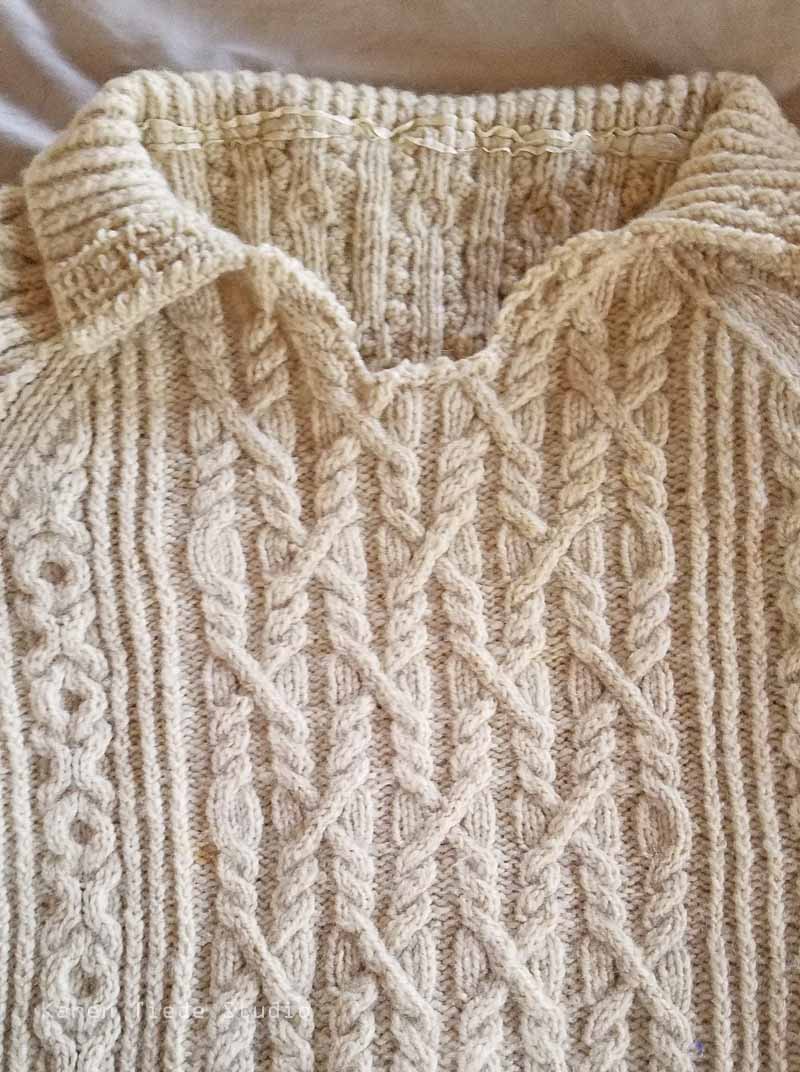 Aran Sweater Redesign